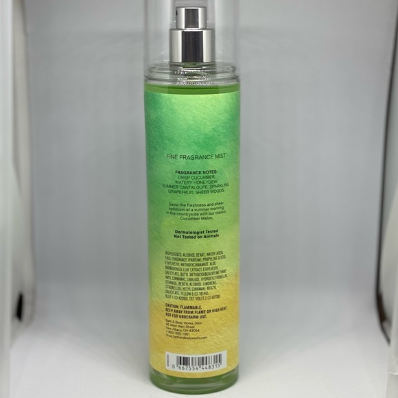 Bath & body works cucumber melon mist - Picture 2 of 3